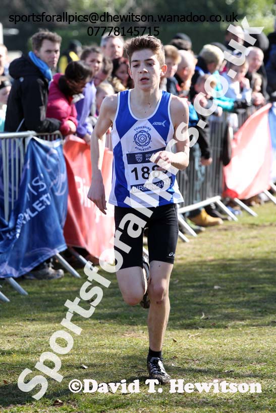Boys under-15 Inter Counties Cross Country,  Cofton Park, Birmingham. Photo: David T. Hewitson/Sports for All Pics